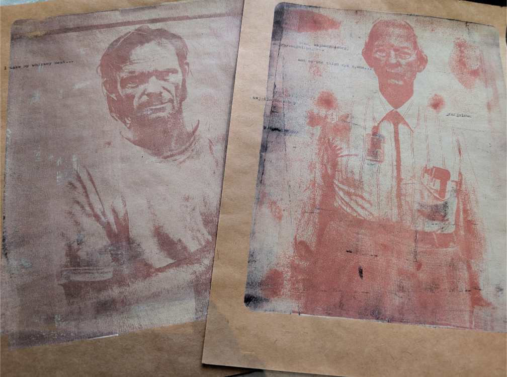 Gel Plate Printmaking with Alcohol Inks