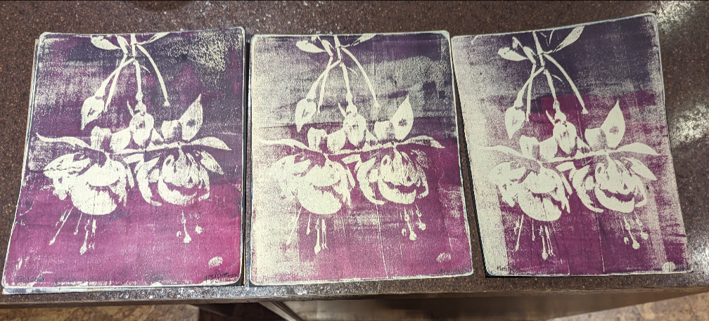 Gel Plate Printmaking with Alcohol Inks