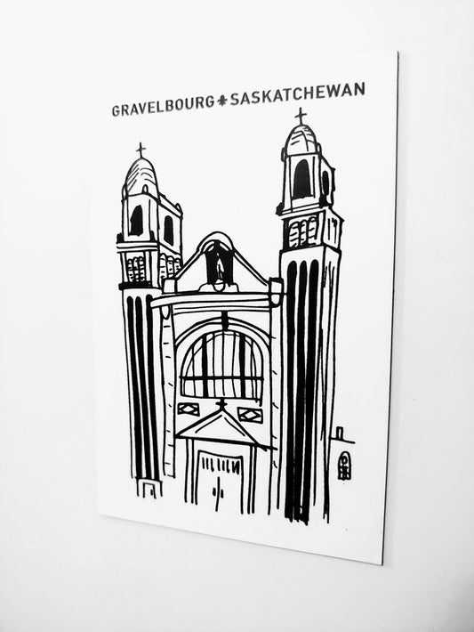 Gravelbourg Cathedral Magnet