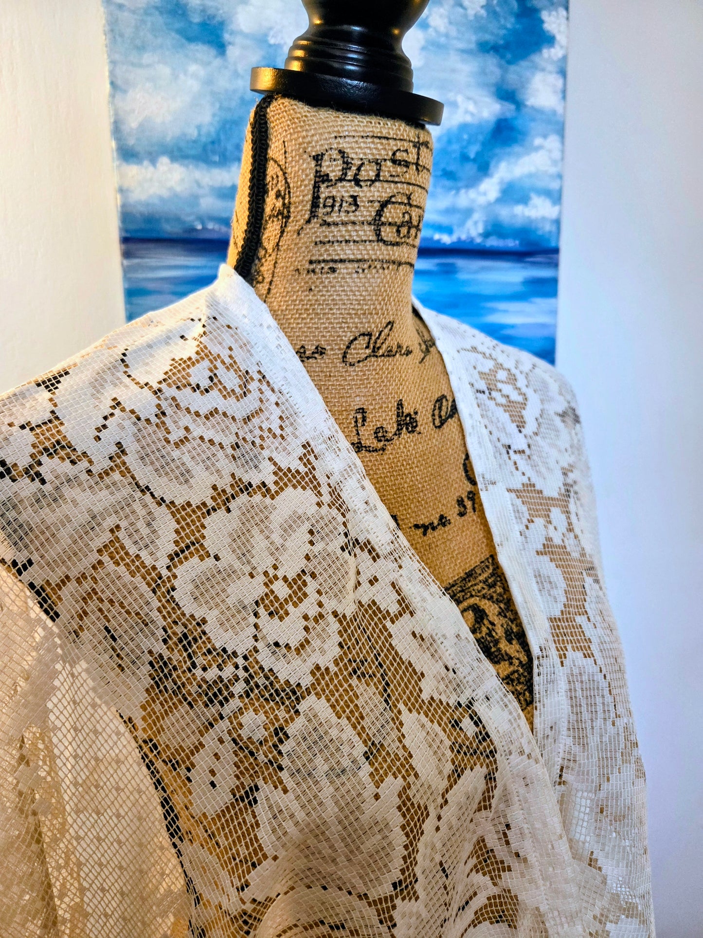 Lace Kimono Cardigan