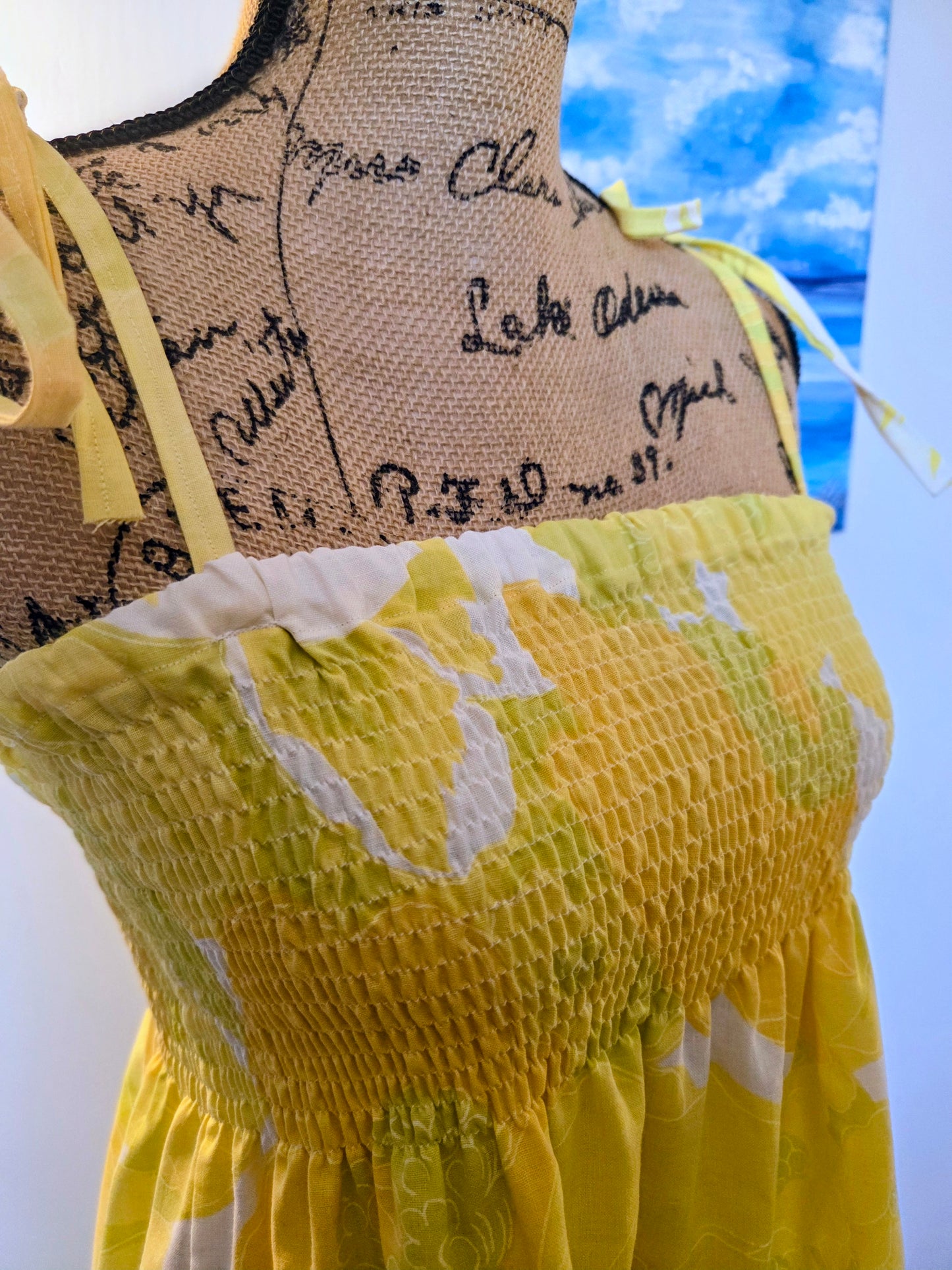 Shirred Top Sundress