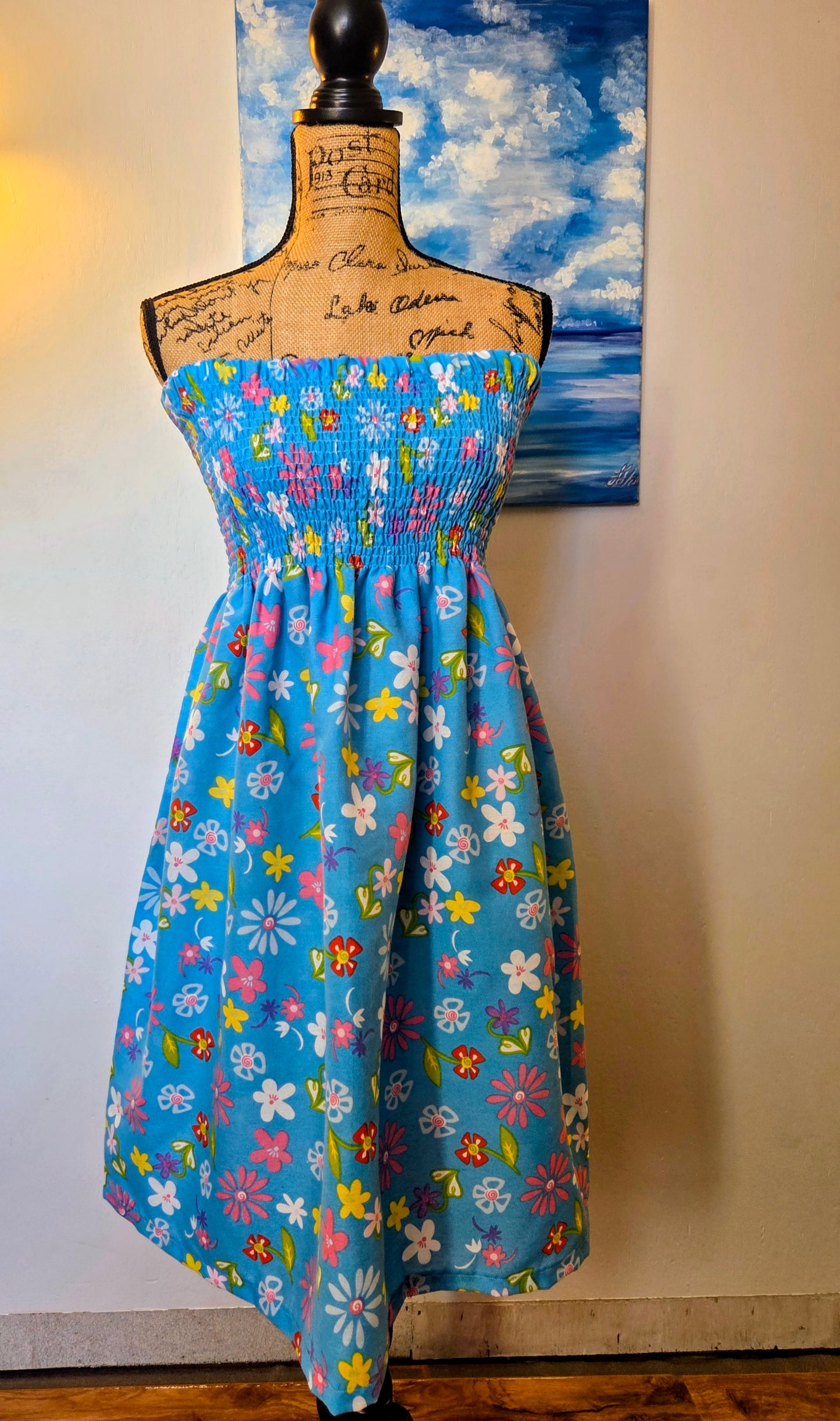 Shirred Top Sundress