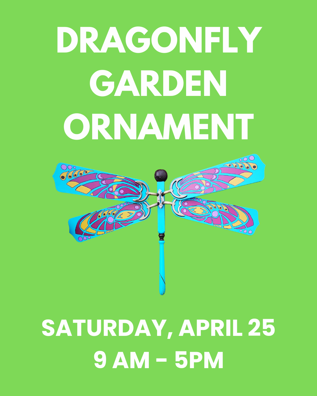 Dragonfly Garden Ornament