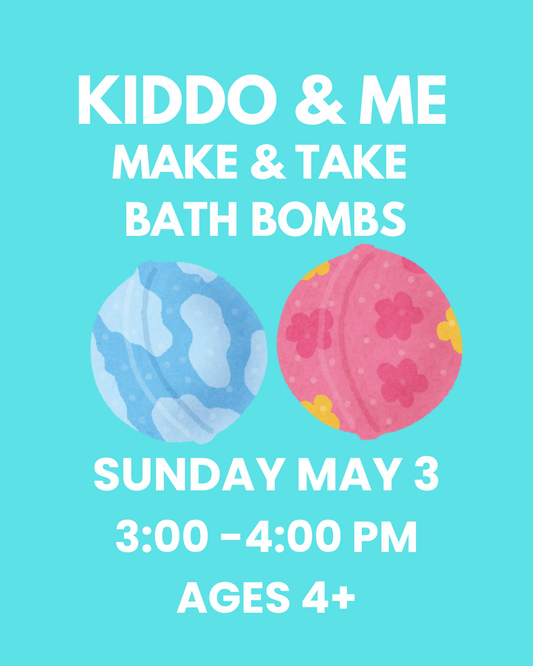 Kiddo & Me Make & Take Bath Bombs