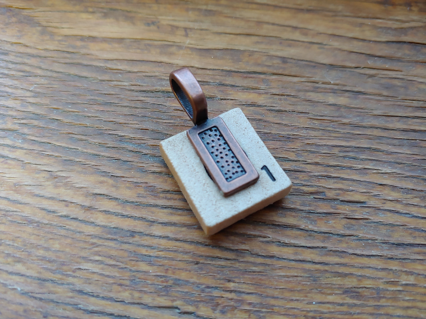 Scrabble Tile Hulk Pendant