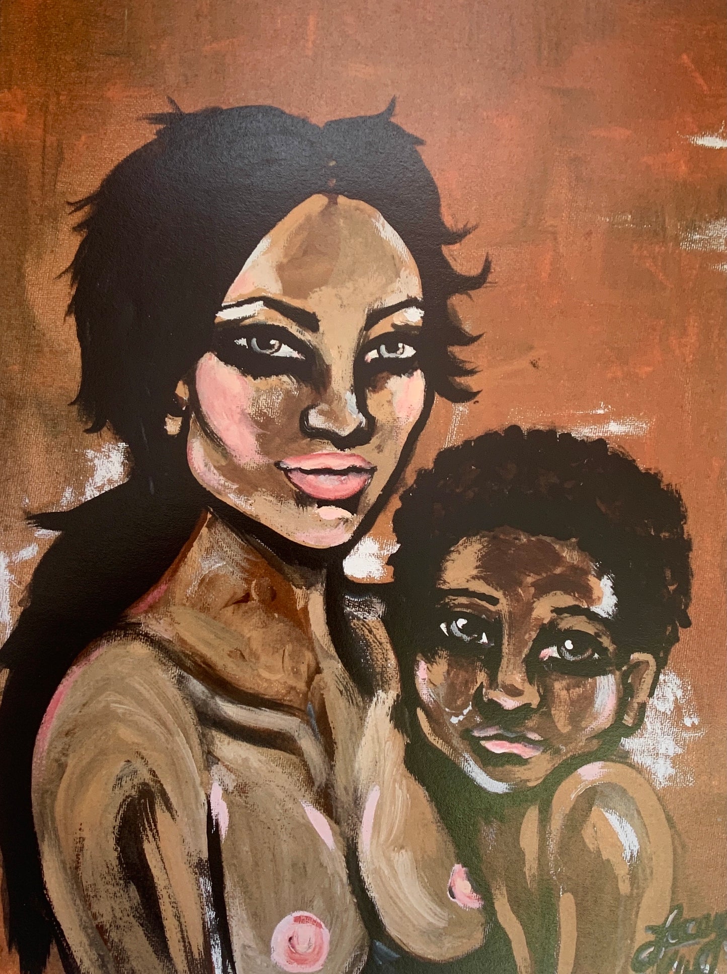 Mama & Child (Print)