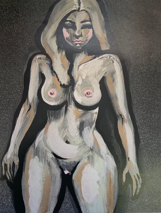 Grey Nude (Print)